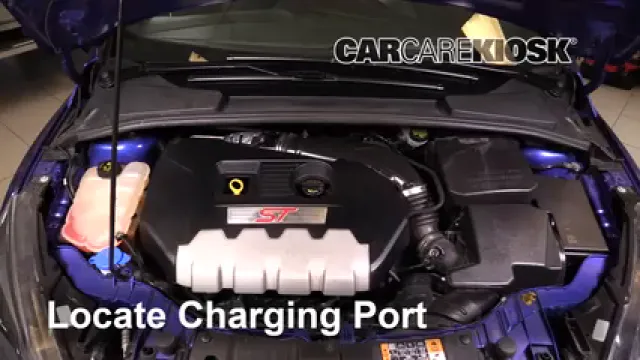 2016 Ford Focus ST 2.0L 4 Cyl. Turbo Aire Acondicionado Agregar Freón